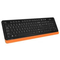 Комплект клавиатура + мышь A4Tech Fstyler FG1010 (черный/оранжевый) фото 4